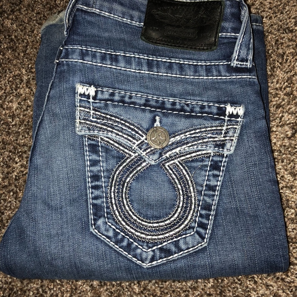Big star boot cut jeans